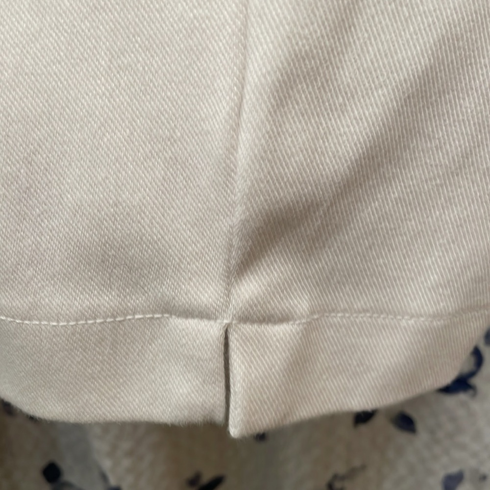 Time and Tru White Cropped Pants - Picture 6 of 9